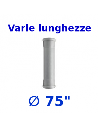 Tubo HTDM _  75 2 bicchieri varie lunghezze